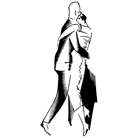 Dancing Element from Art Deco Vectors Set