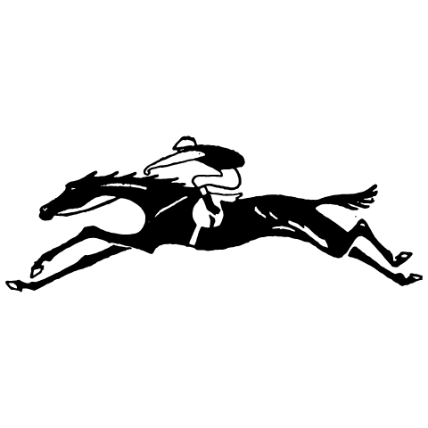 Horse Race 2 Element from Art Nouveau Vectors Set