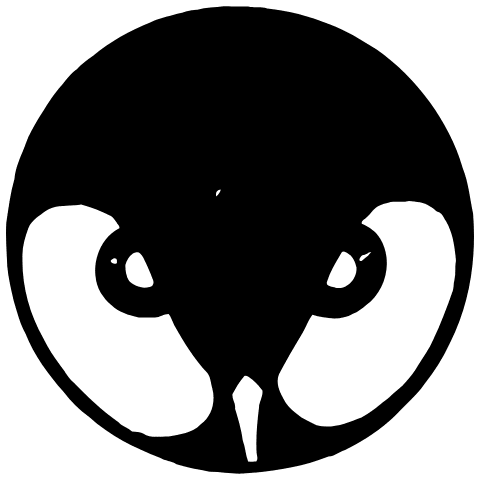 Owl 2 Element from Art Nouveau Vectors Set
