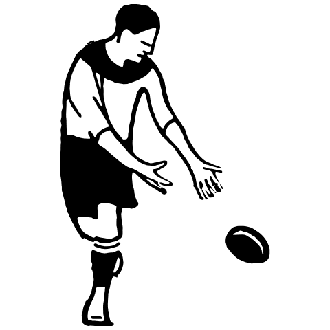 Rugby 1 Element from Art Deco Vectors Set