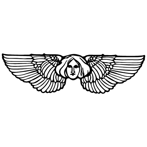 Centered Ornament 13 Element from Art Nouveau Vectors Set