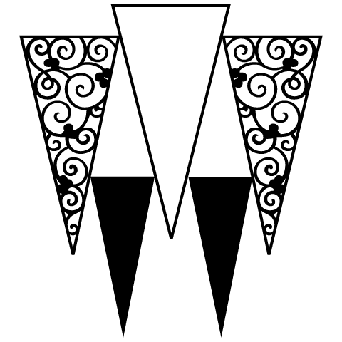 Ornament C 11 Element from Art Deco Vectors Set