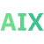 Aix Icon from SVG Logos Set