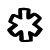 Asterisk 1 Element from Beveled Scribbles Set