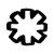 Asterisk Element from Beveled Scribbles Set