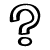 Question Sign Element from Beveled Scribbles Set