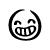 Smiley Grinding Element from Beveled Scribbles Set