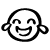 Smiley Laughter Element from Beveled Scribbles Set