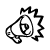 Megaphone Element from Beveled Scribbles Set