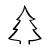 Pine Tree Element from Beveled Scribbles Set
