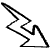 Zigzag Outline Arrow Element from Beveled Scribbles Set