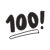 100 Element from Fun Stickers Set