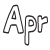 April Element from Fun Stickers Set