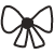 Bow 1 Element from Fun Stickers Set