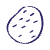 Abstract Circle Rice Dot Dash Element from Scribbles - Sketch Style Set