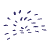 Abstract Dash Half Radius Element from Scribbles - Sketch Style Set