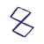 Abstract Diamond Double Element from Scribbles - Sketch Style Set
