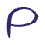 Abstract Line P Bubble Element from Scribbles - Sketch Style Set