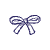 Abstract Ribbon Bow Element from Scribbles - Sketch Style Set