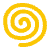 Abstract Spiral Element from Doodles - Flat Set