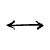 Arrow Double Staight Element from Arrows - Sketch Style Set