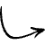 Arrow Line Head Angled Long Element from Arrows - Sketch Style Set