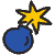 Bomb Explode 4 Element from Doodles - Classic Set