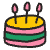 Cake 1 Element from Doodles (Classic) Set