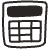 Calculate Element from Doodles (Monochrome) Set
