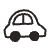 Car Element from Doodles (Monochrome) Set