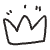 Crown Element from Doodles (Monochrome) Set