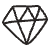 Diamond Element from Doodles (Monochrome) Set