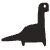 Dinosour Element from Doodles (Monochrome) Set