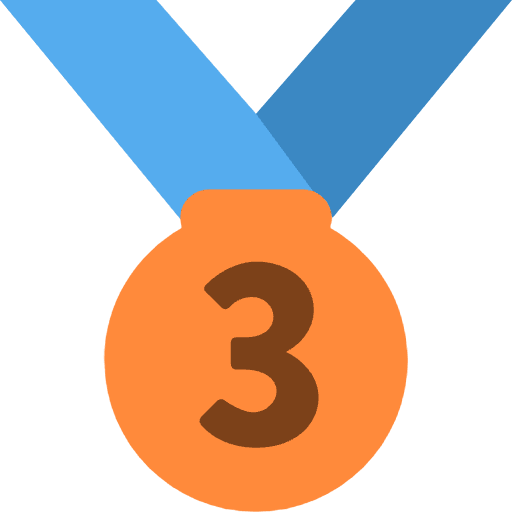 3rd Place Medal Emoji from Twemoji Set