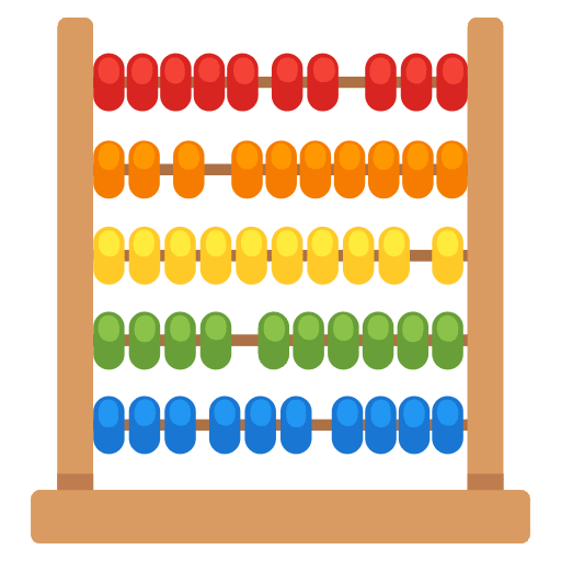 Abacus Emoji from Noto Emoji Set