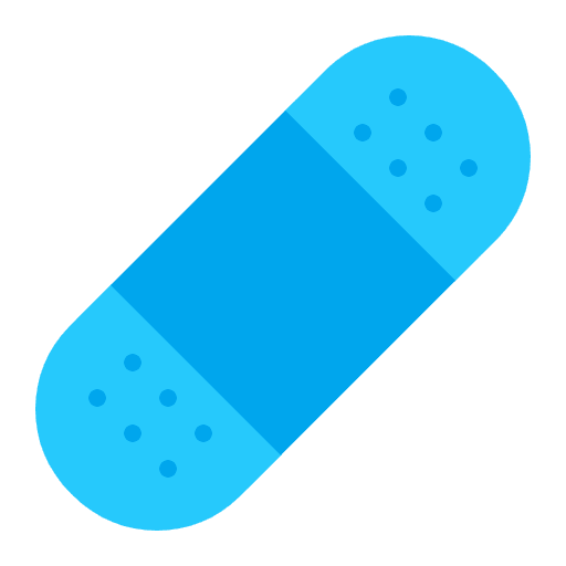 Adhesive Bandage Flat Emoji from Fluent Emoji Flat Set