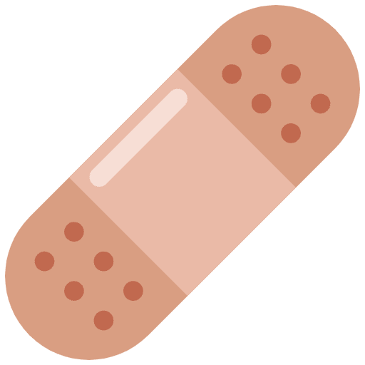 Adhesive Bandage Emoji from Twemoji Set