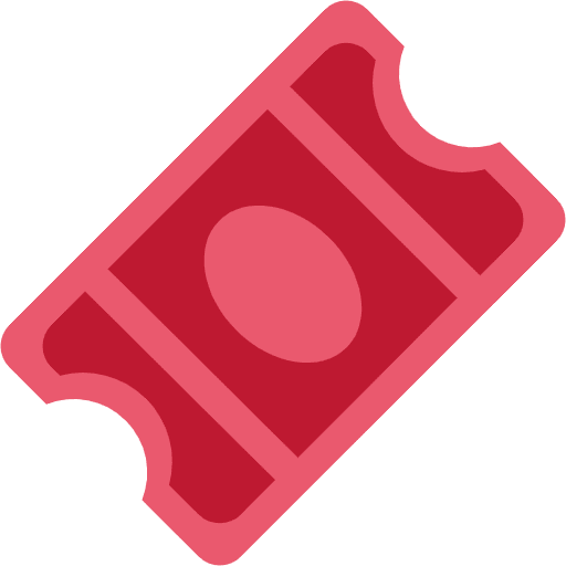 Admission Tickets Emoji from Twemoji Set