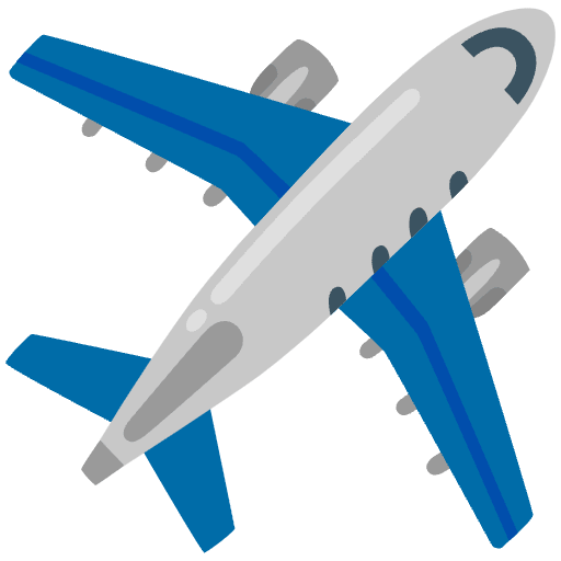 Airplane Emoji from Noto Emoji Set