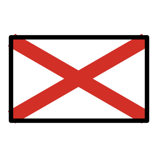 Alabama Flag Emoji from OpenMoji Set