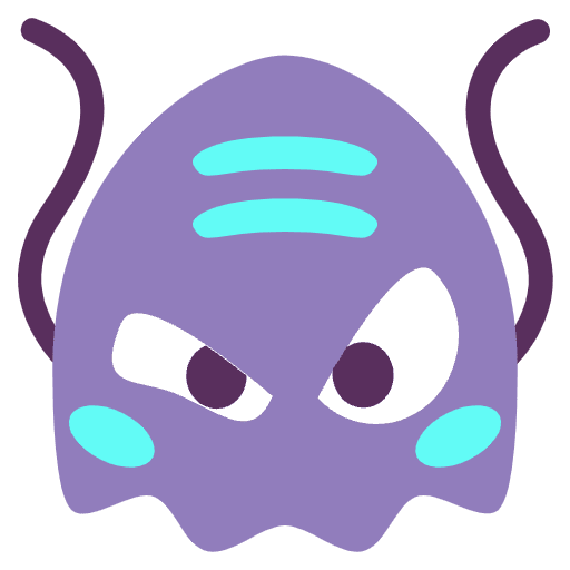 Alien Monster Emoji from EmojiTwo Colors Set