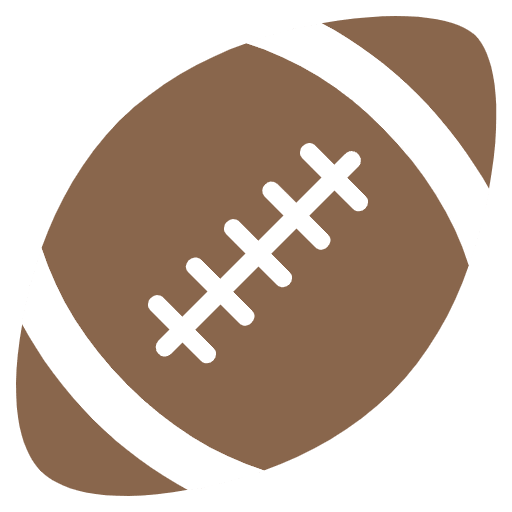 American Football Emoji from EmojiTwo Colors Set