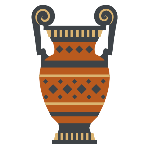 Amphora Emoji from EmojiTwo Colors Set