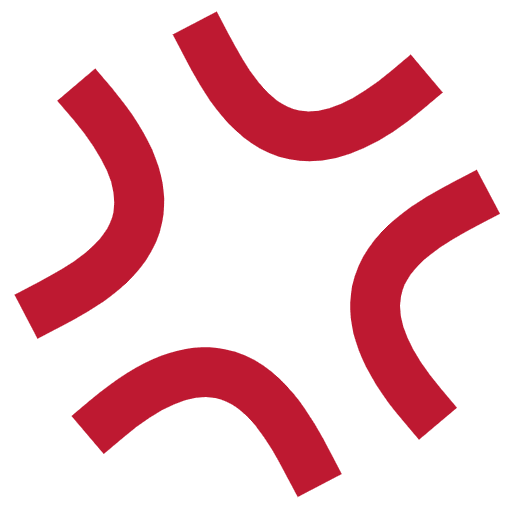 Anger Symbol Emoji from Twemoji Set