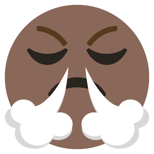 Angry Boar Emoji from EmojiTwo Colors Set