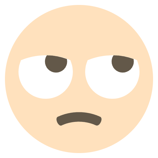 Annoyed Emoji Emoji from EmojiTwo Colors Set