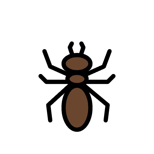 Ant Emoji from OpenMoji Set