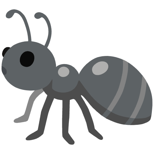 Ant Emoji from Noto Emoji Set