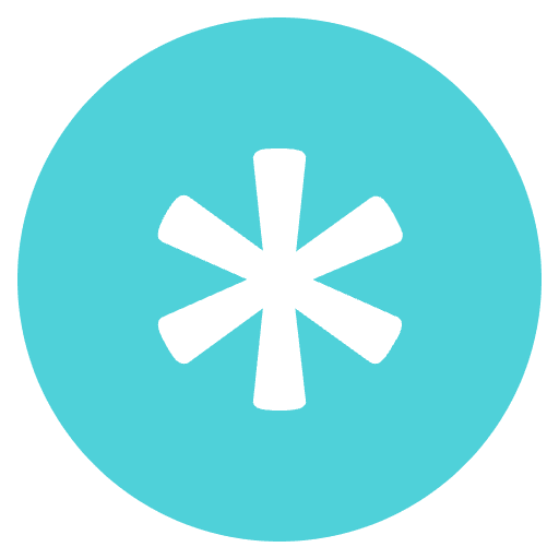 Asterisk Emoji from EmojiTwo Colors Set