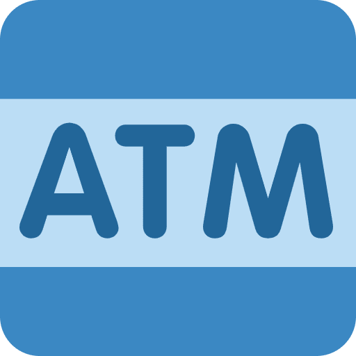Atm Sign Emoji from Twemoji Set